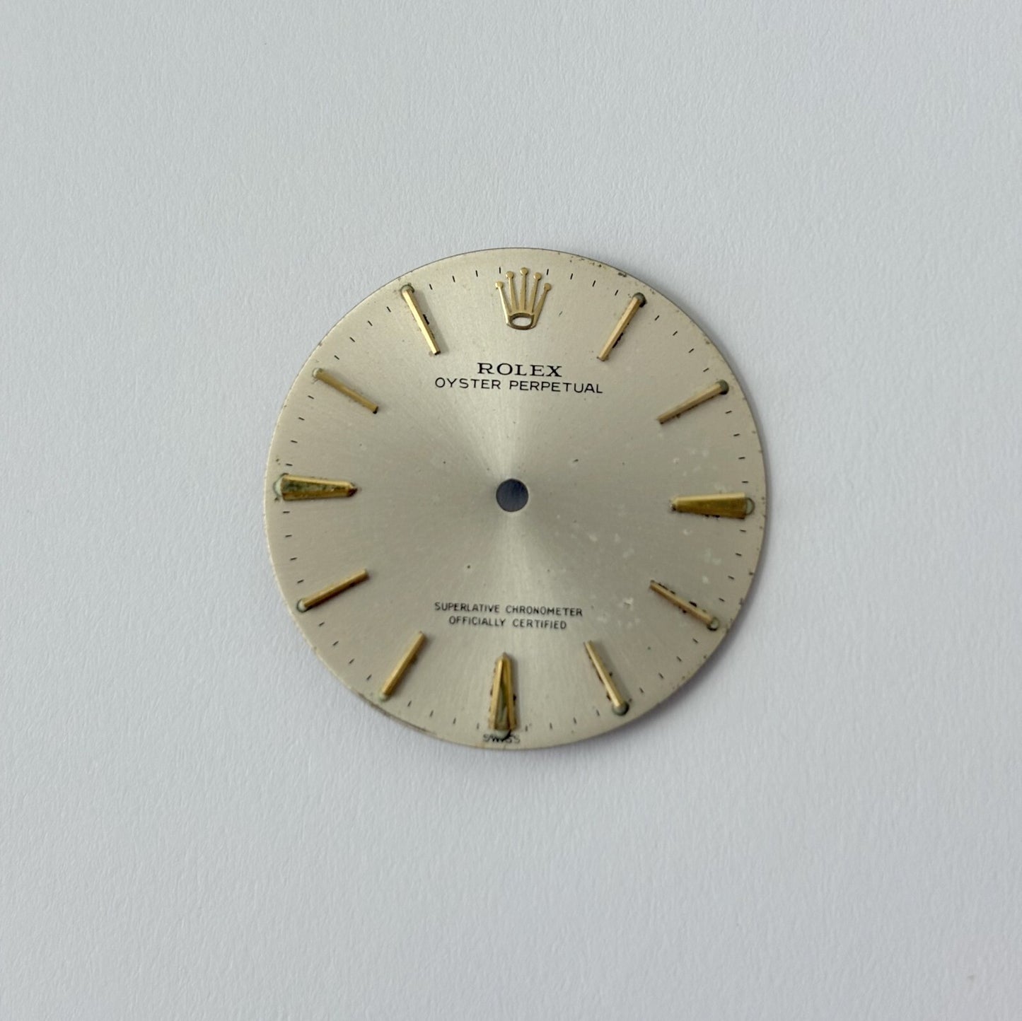 Rolex 1025 case parts caseback dial hands bezel crown case watch