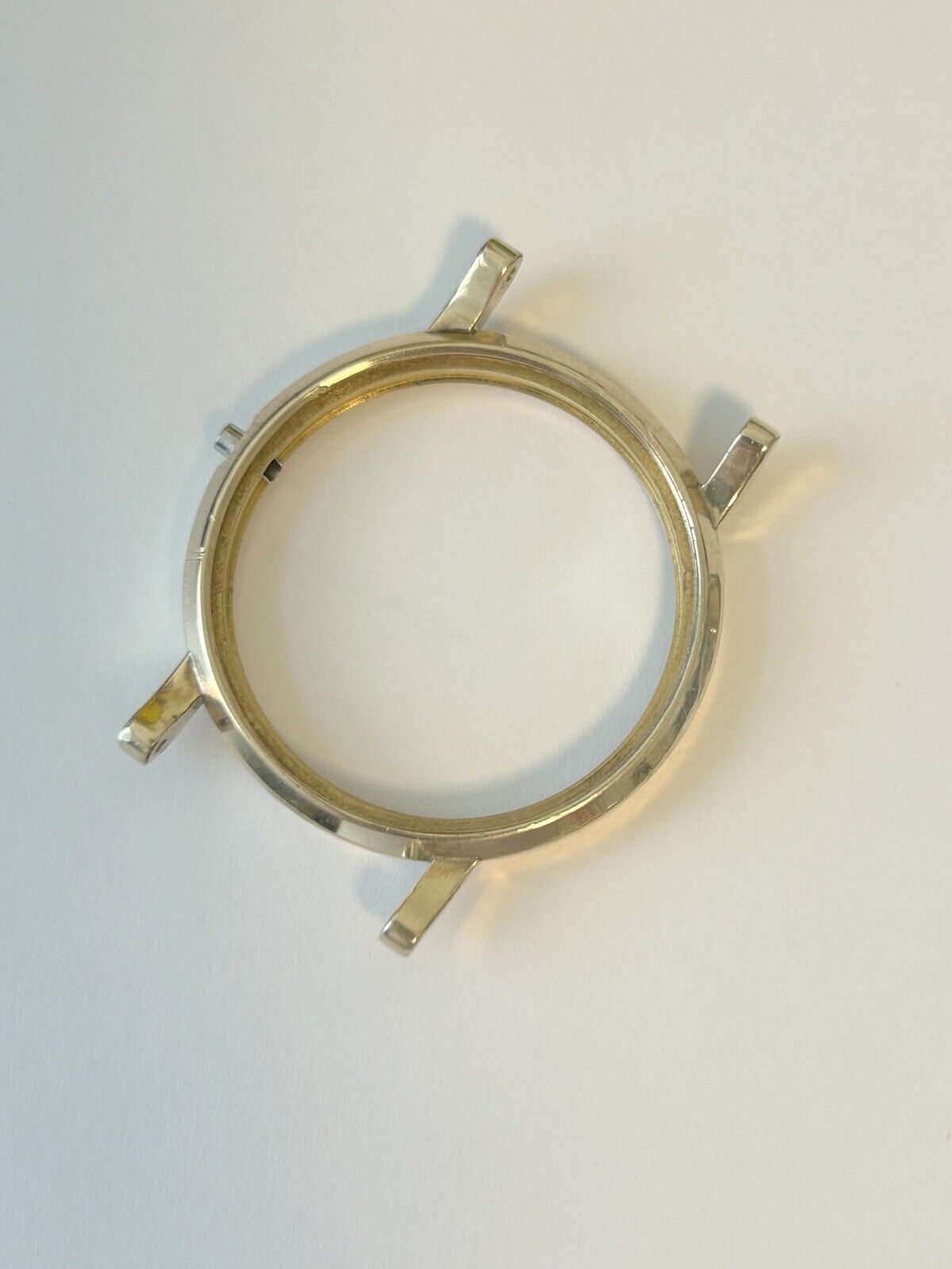 Omega Cal 550 Parts Movement Balance Fork Wheel Spring Bridge Case Back LU6289 2 - Used Watch Parts