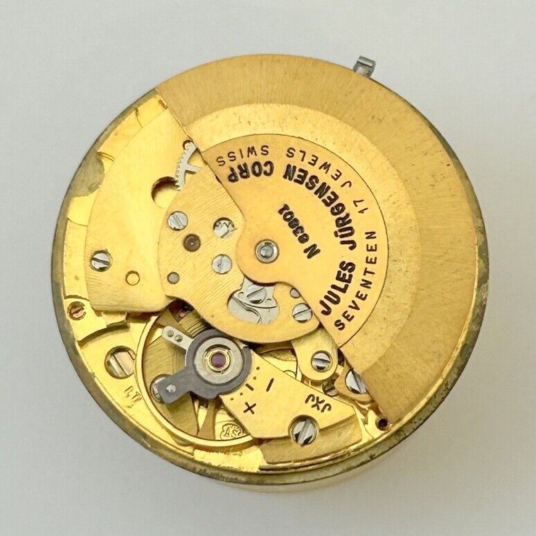 Jules Jurgensen Cal AS 1902 / 03 Watch Parts Movement Balance Fork Spring Bridge - Used Watch Parts