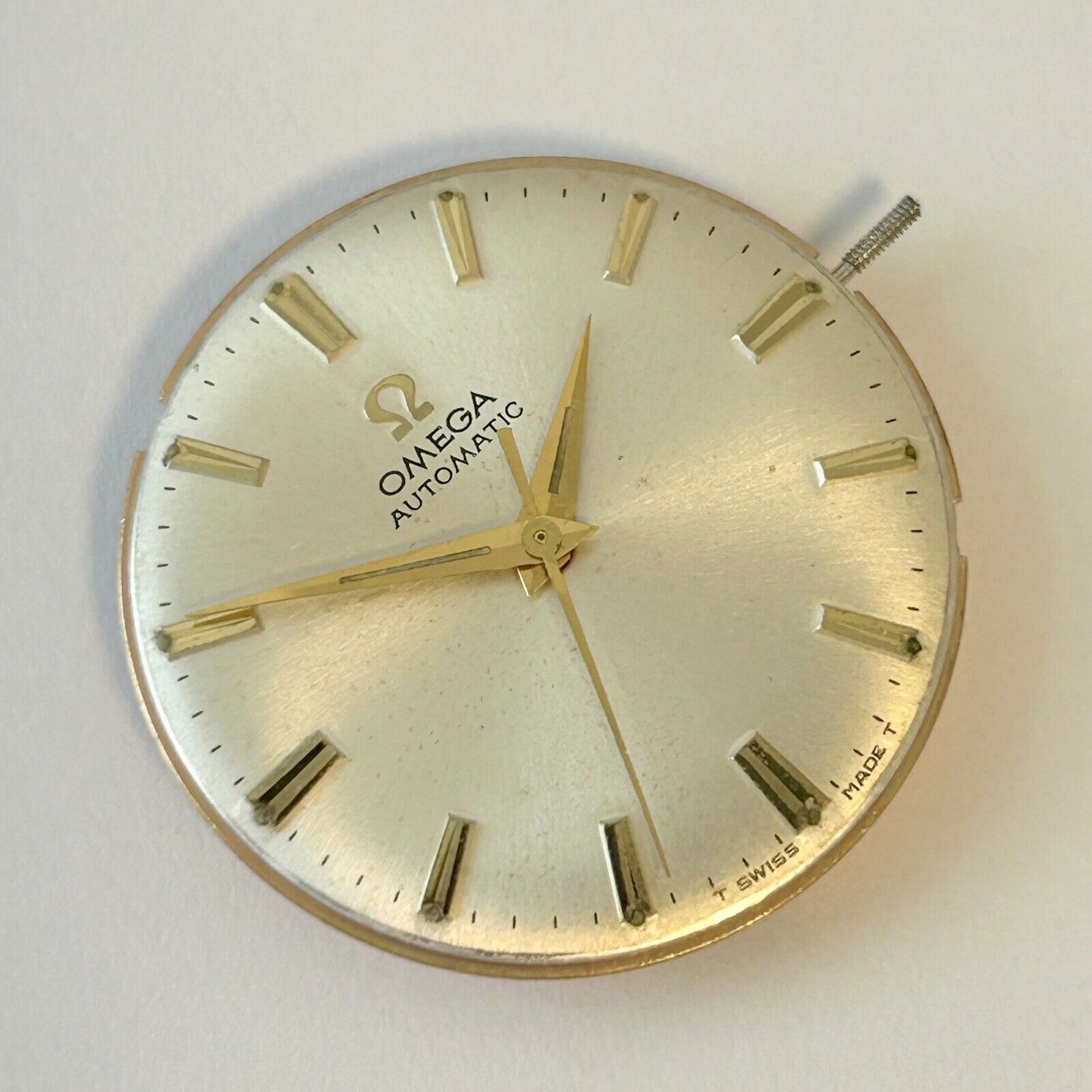 Omega Cal 550 Parts Movement Balance Fork Wheel Spring Bridge Case Back LU6289 2 - Used Watch Parts