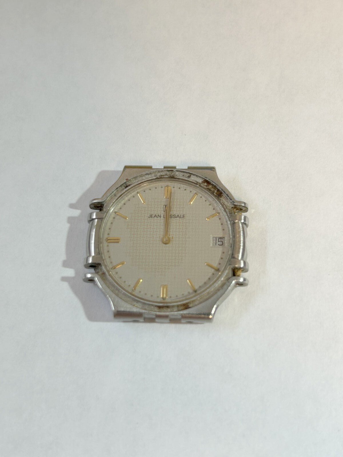 PARTS/REPAIR! Jean Lassale Thalassa watch incomplete heads 7779A quartz movement
