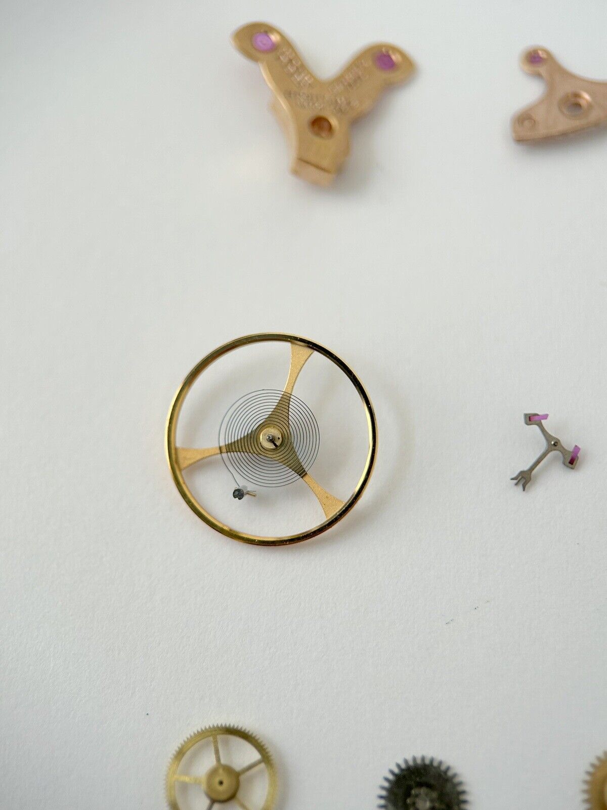 Breitling Top Time 810 Mk II Venus Cal 178 Chronograph Watch Movement Parts Dial - Used Watch Parts