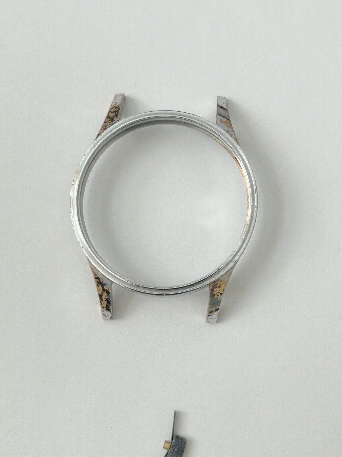 Wakmann Chronograph 34.5mm Parts Case Bezel Dial Hand Sub Second Venus 188 - Used Watch Parts
