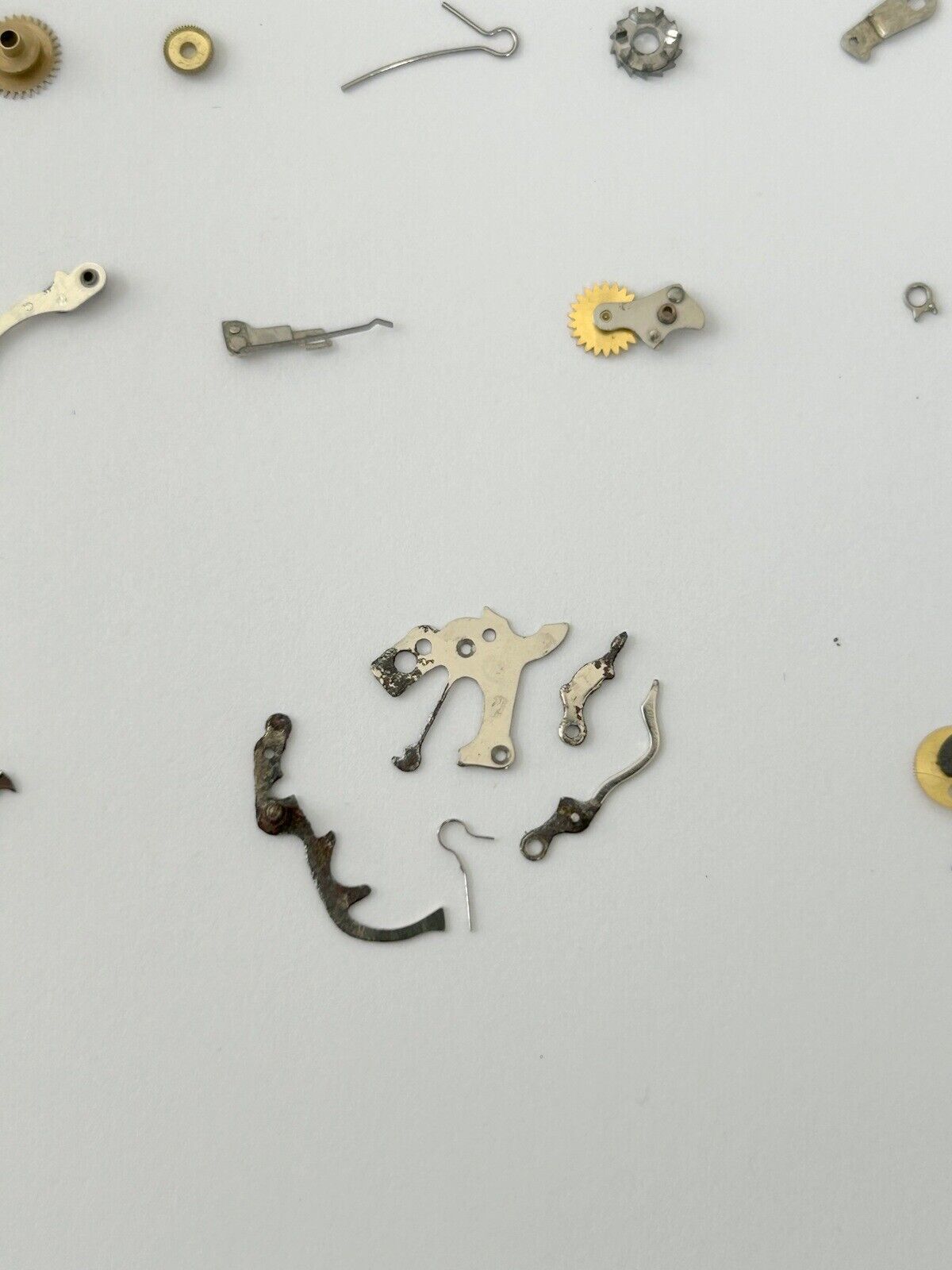 Breitling Top Time 810 Mk II Venus Cal 178 Chronograph Watch Movement Parts Dial - Used Watch Parts