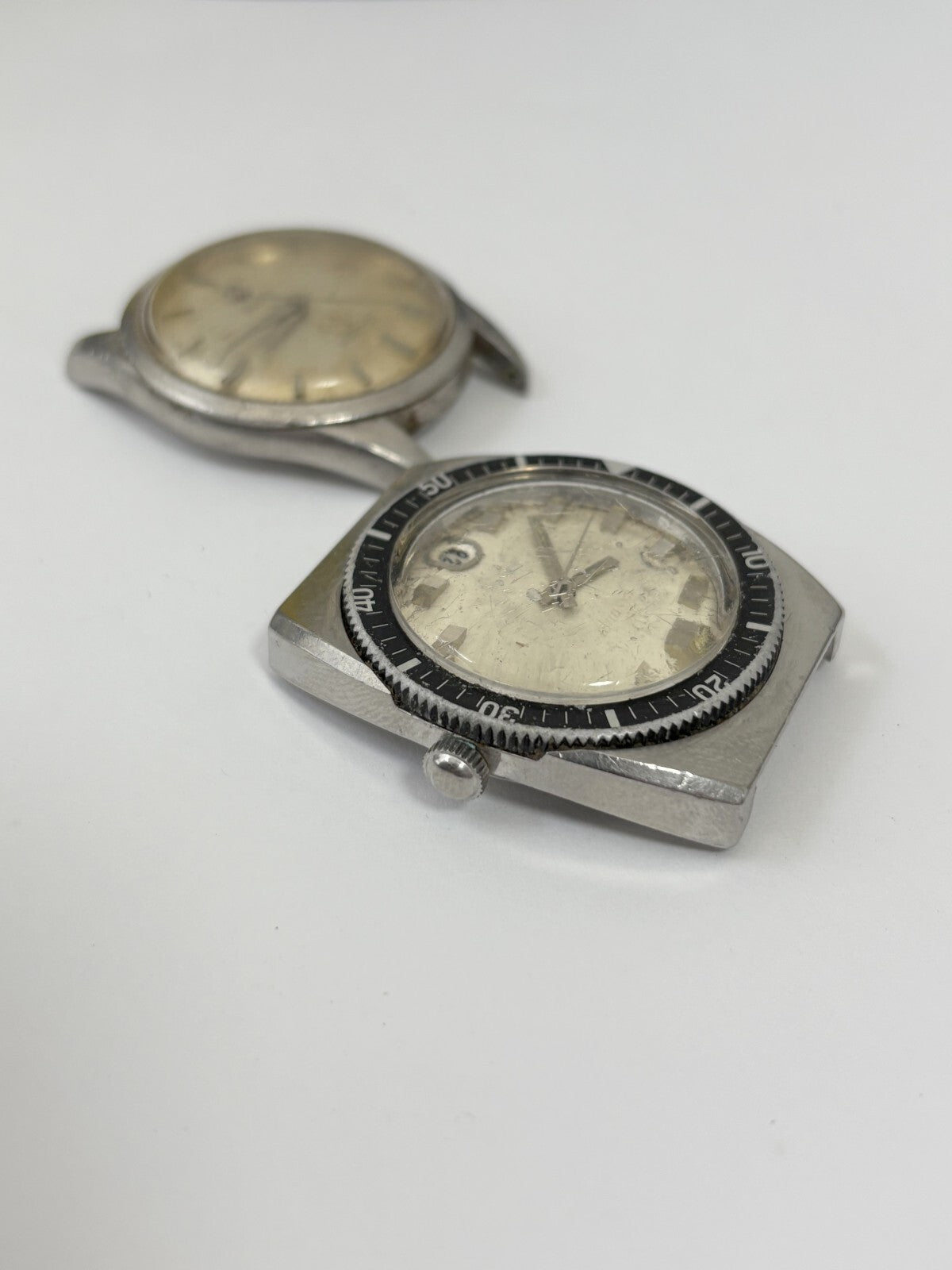 lot of watches rado and diver not working parts/repair