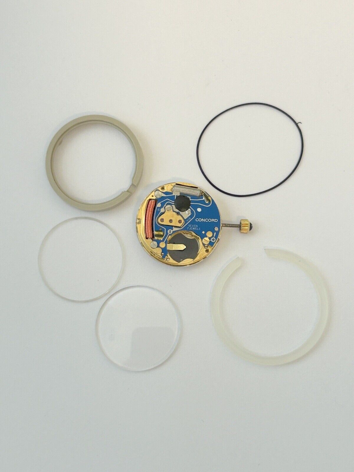 Ladies Concord ETA 956.112 Universal Geneve Polerouter Dial Omega Cal 560 parts - Used Watch Parts