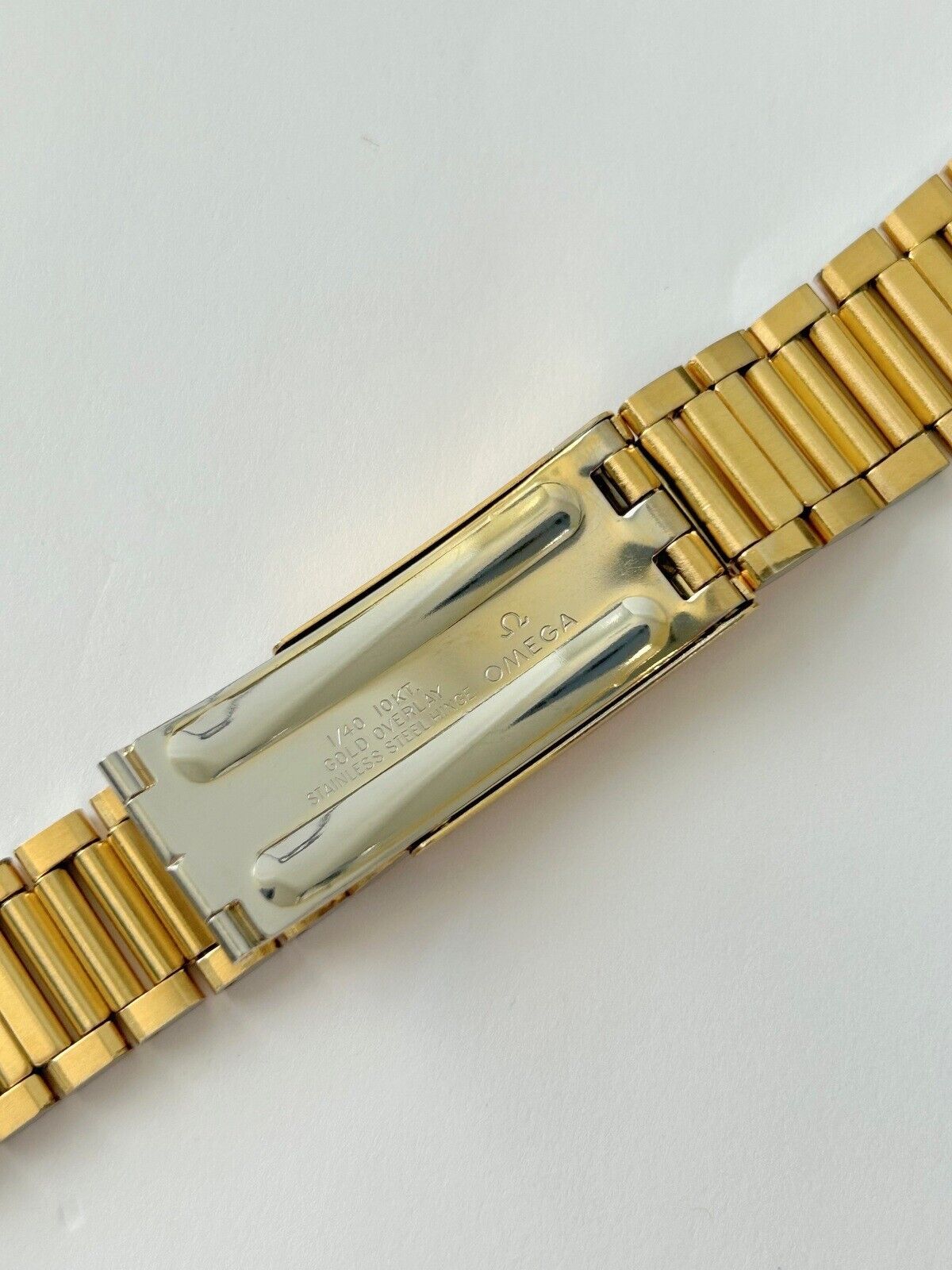 OLD STOCK 22mm bracelet for Omega Seamaster 145.029 or 176.007 6.5 inches long - Used Watch Parts