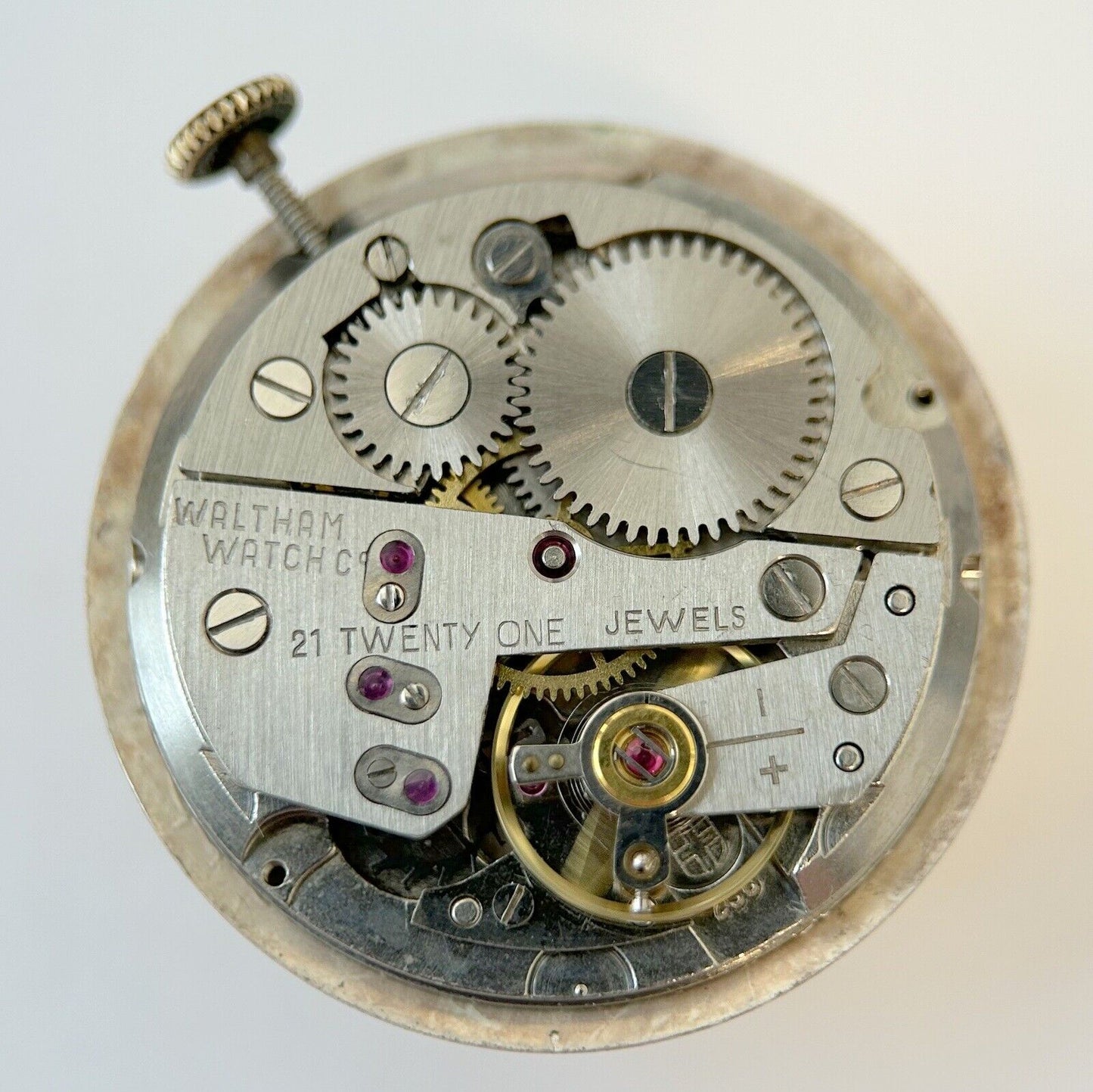 Waltham Cal 238 Watch Parts Movement Balance Fork Spring Bridge - Used Watch Parts
