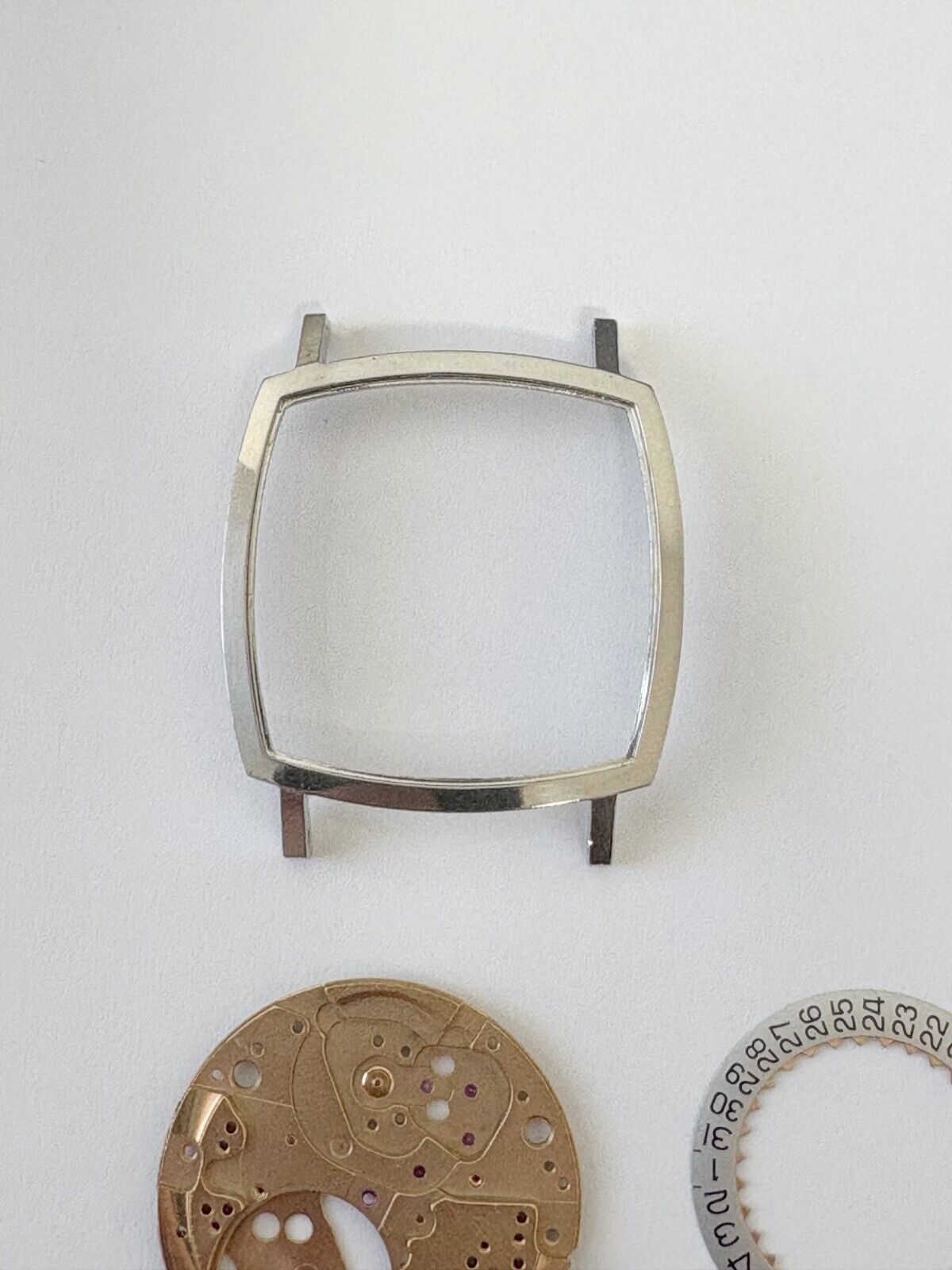 Omega Cal 565 Watch Movement Parts Balance Fork Wheel Spring Bridge Escapement 4