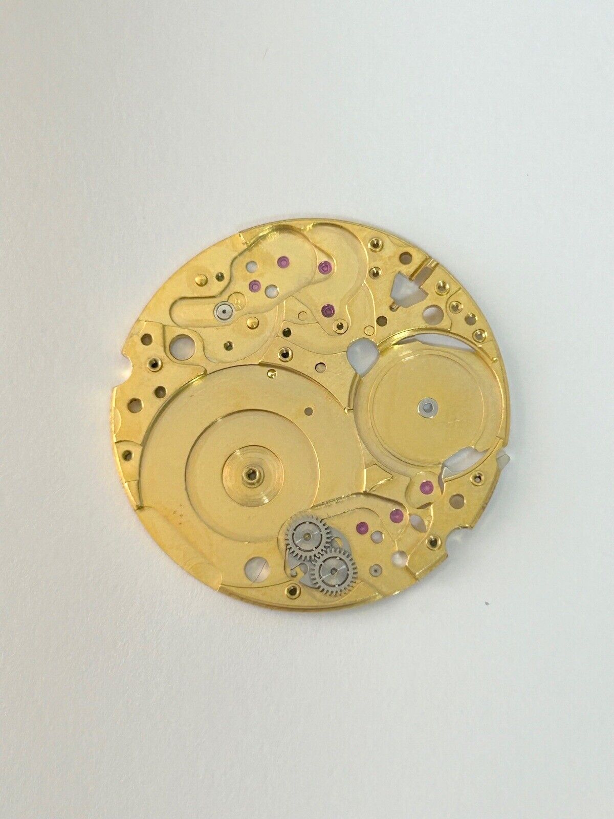 Universal Geneve Cal 2-66 Polerouter Part Movement Balance Fork Wheel Watch 67 2 - Used Watch Parts