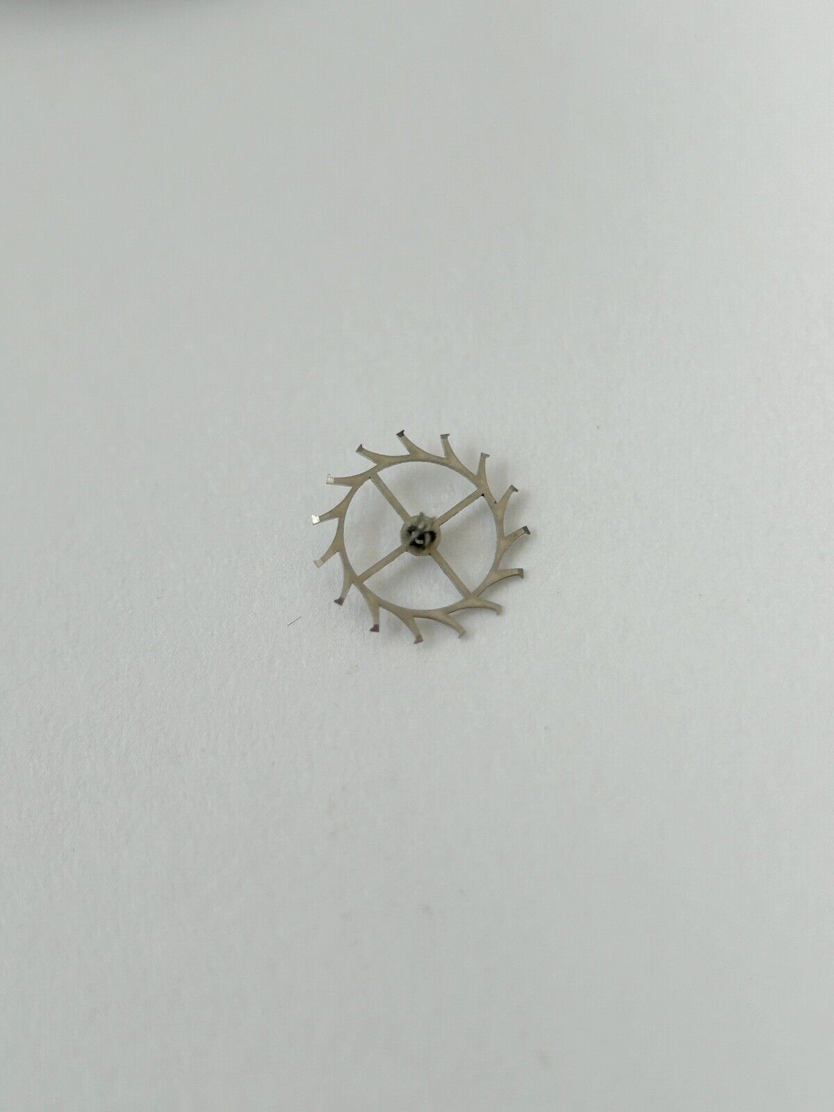Venus Cal 170 Movement Part Balance Wheel Spring Barrel Bridge Wakmann Breitling - Used Watch Parts