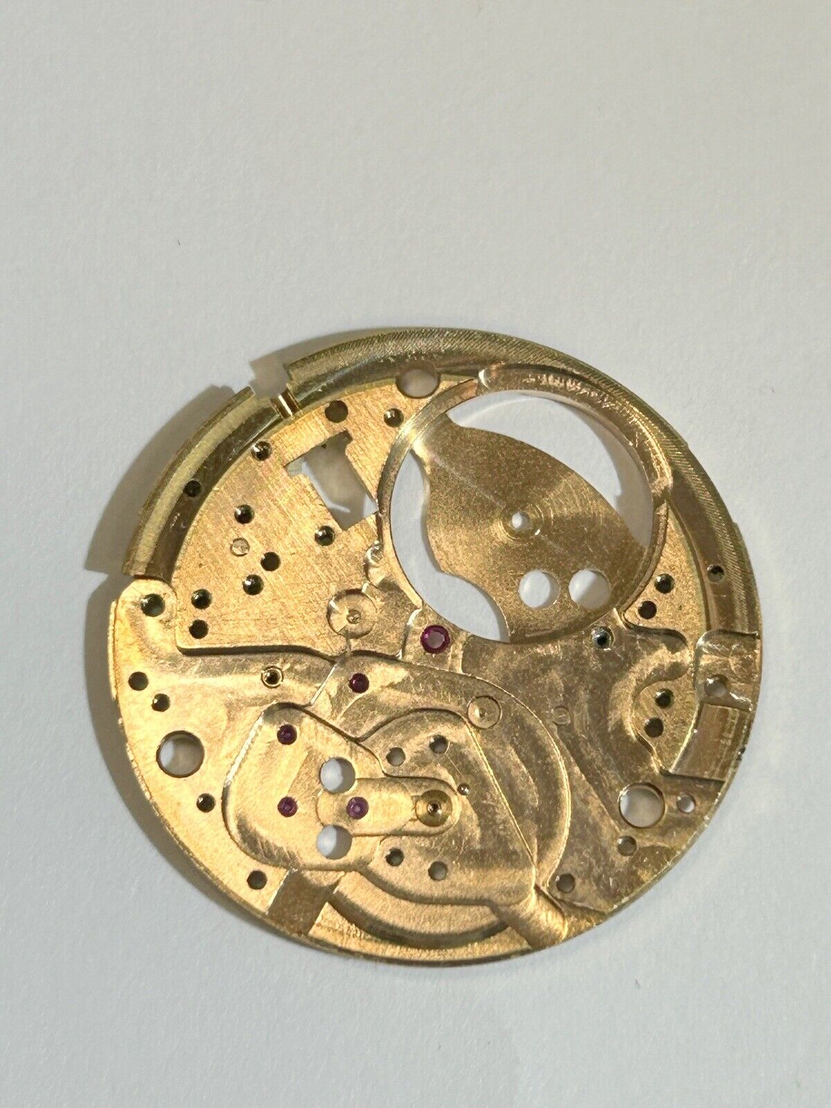 Omega Cal 560 Watch Movement Part Balance Fork Wheel Spring Bridge Desk Bezel 4 - Used Watch Parts