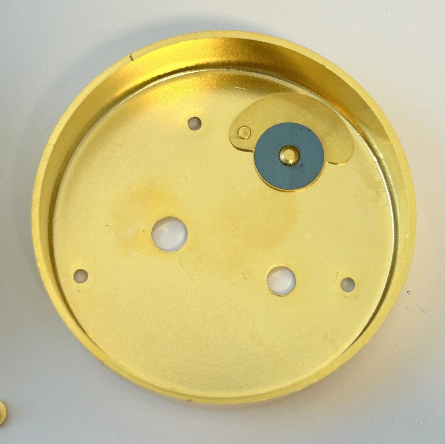 Jaeger LeCoultre Cal 222 Clock Movement For Parts Balance Fork Key Knob Barrel - Used Watch Parts