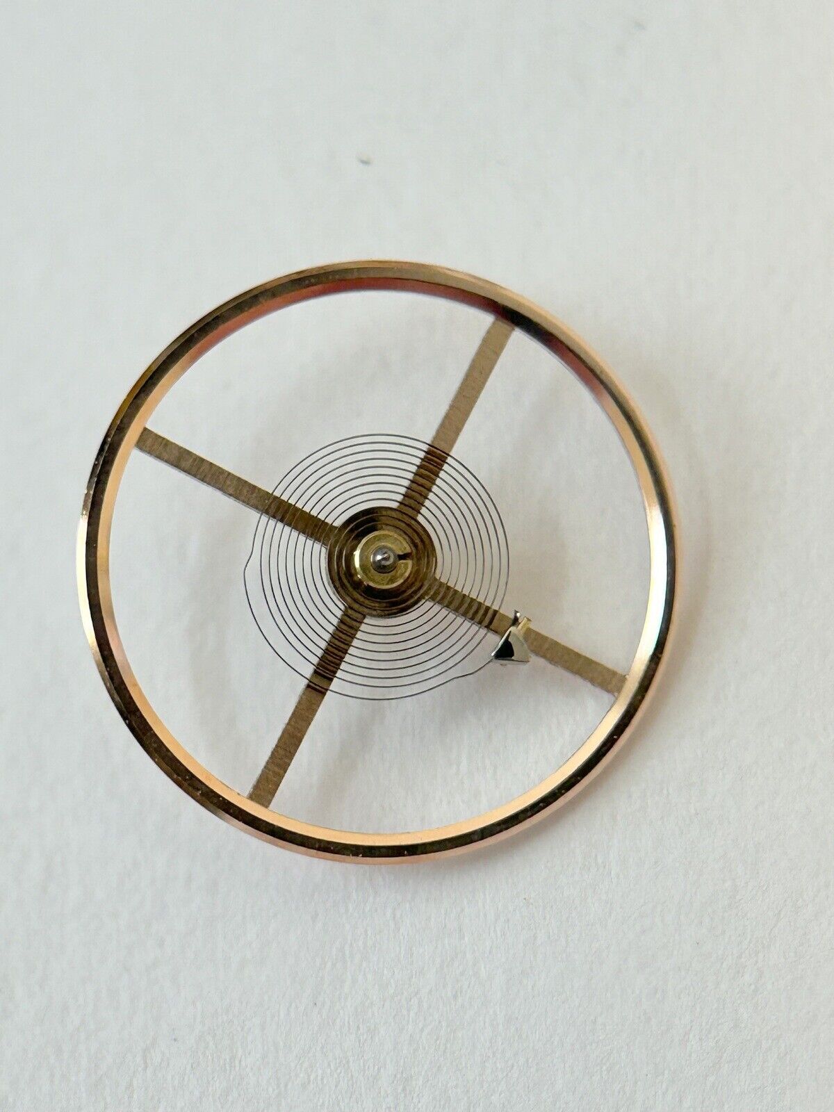 Omega Cal 752 Watch Movement Parts Balance Fork Wheel Spring Bridge Calander Desk - Used Watch Parts