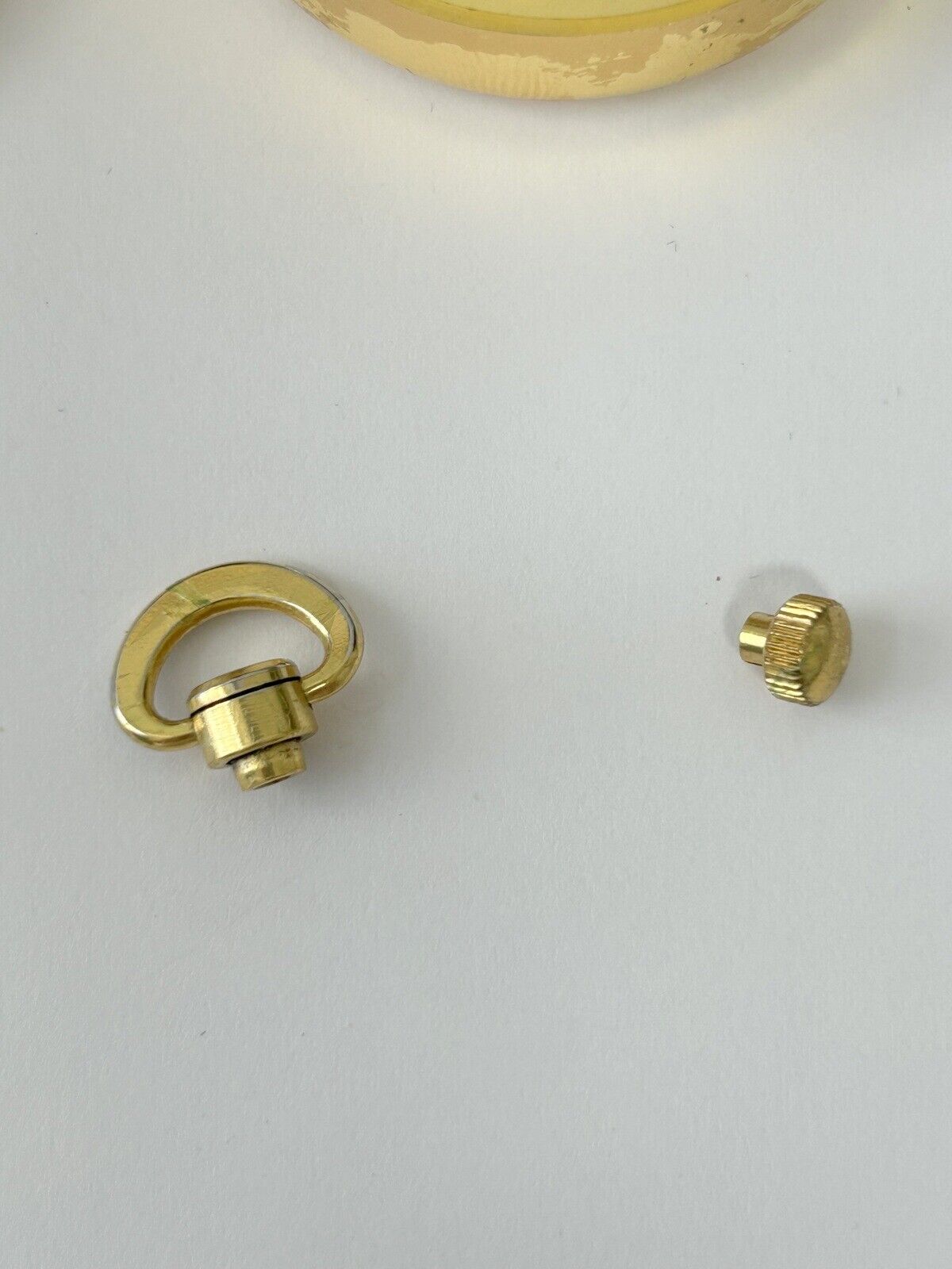 Jaeger LeCoultre Cal 228 Clock Movement For Parts Balance Fork Key Knob Barrel - Used Watch Parts