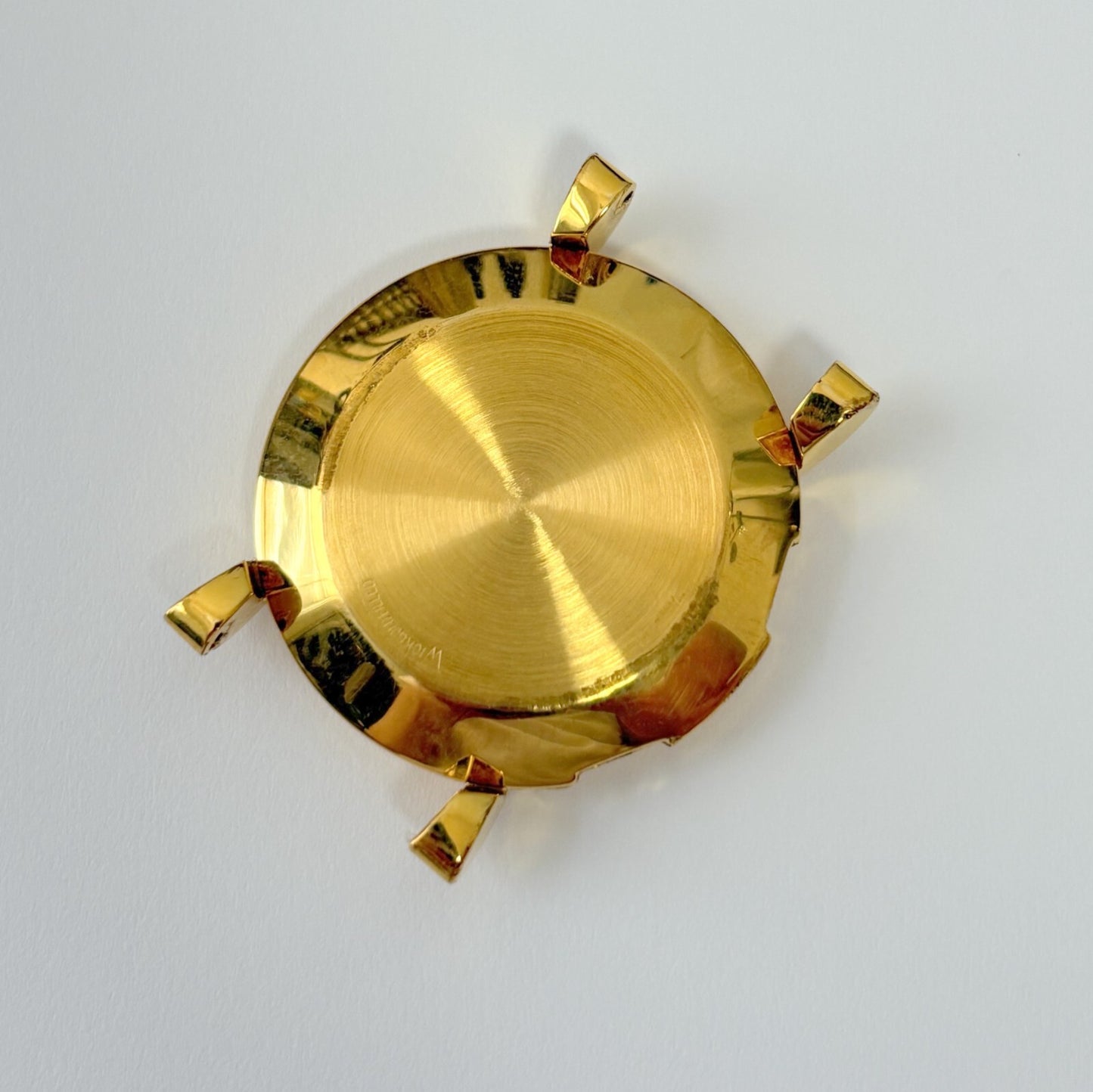 vtg jaeger lecoultre alarm watch case for cal 814 parts/repair