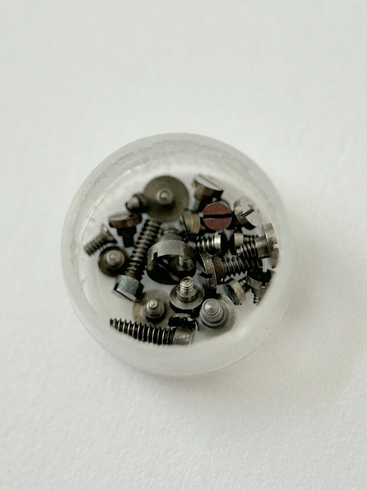 Venus Cal 170 Movement Part Balance Wheel Spring Barrel Bridge Wakmann Breitling - Used Watch Parts