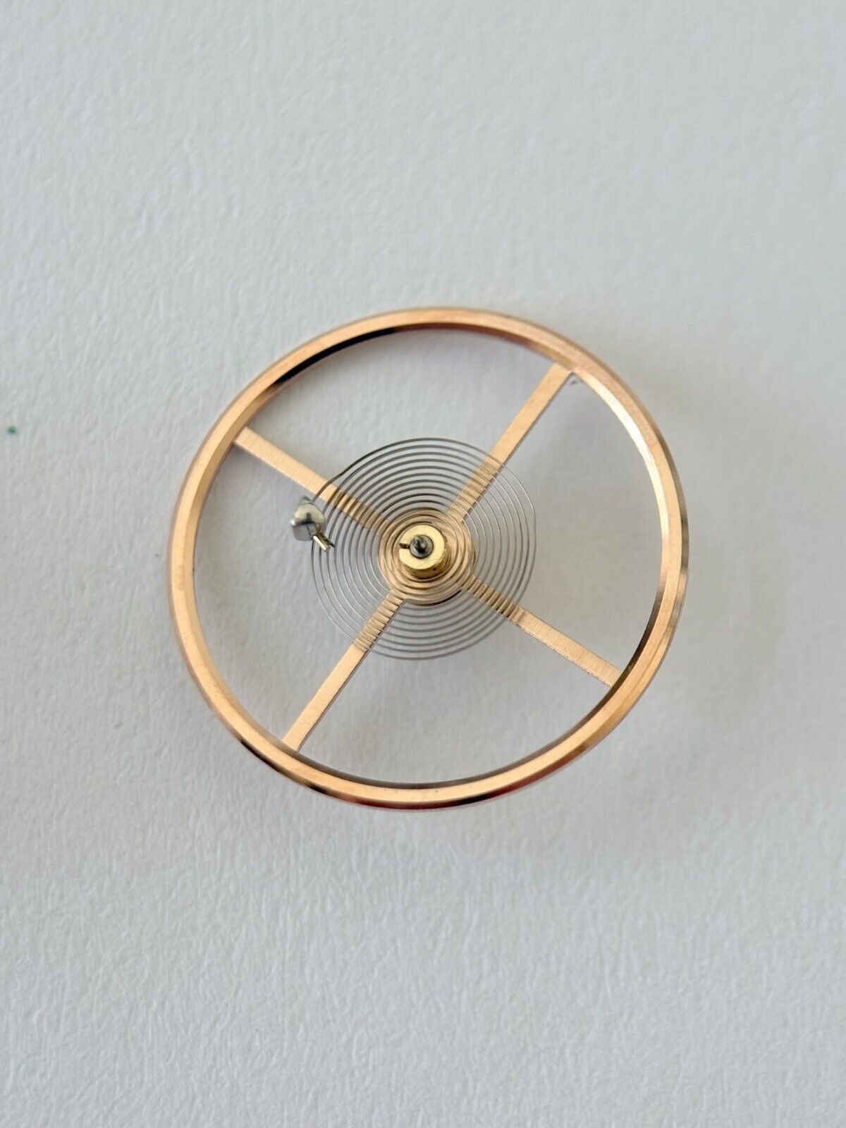Omega Cal 565 Watch Movement Parts Balance Fork Wheel Spring Bridge Escapement 4