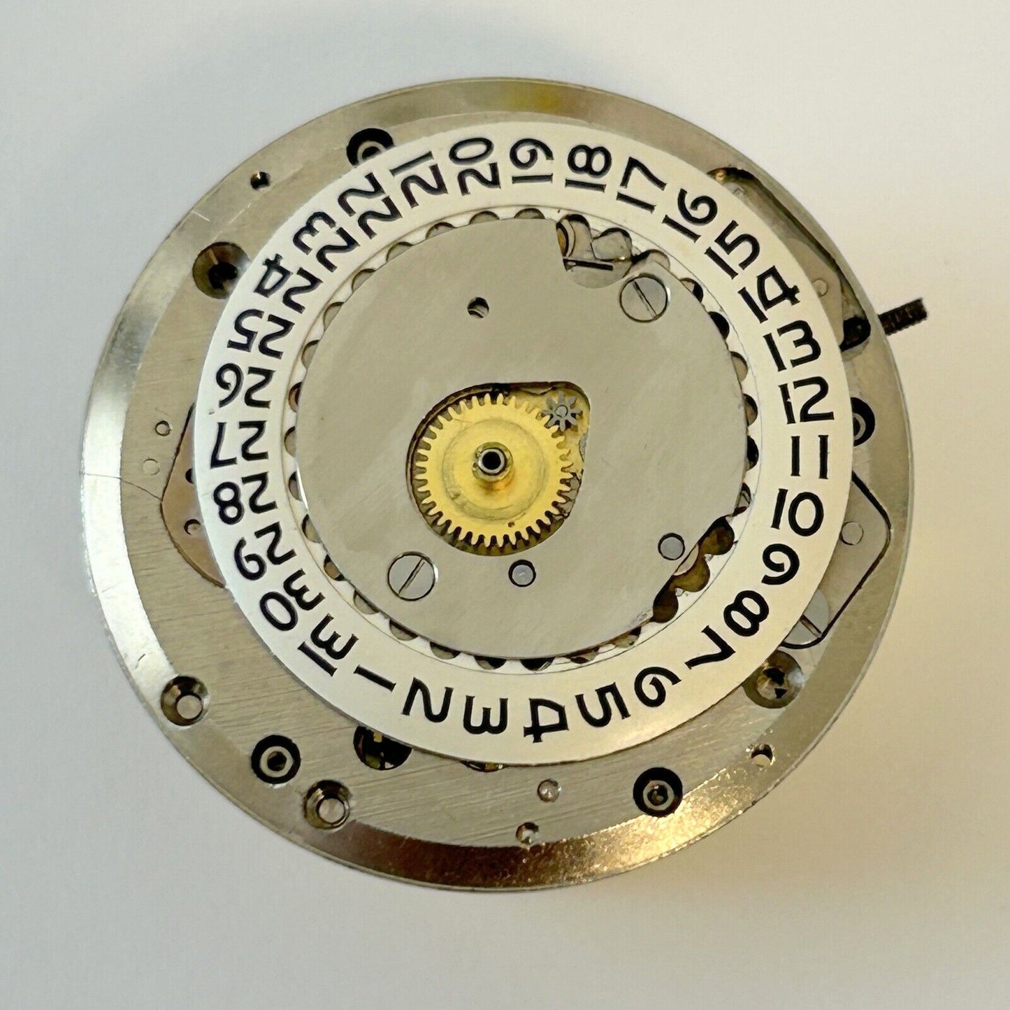 Universal Geneve Polerouter Cal 218-2 Watch Parts Movement Balance Fork Spring - Used Watch Parts
