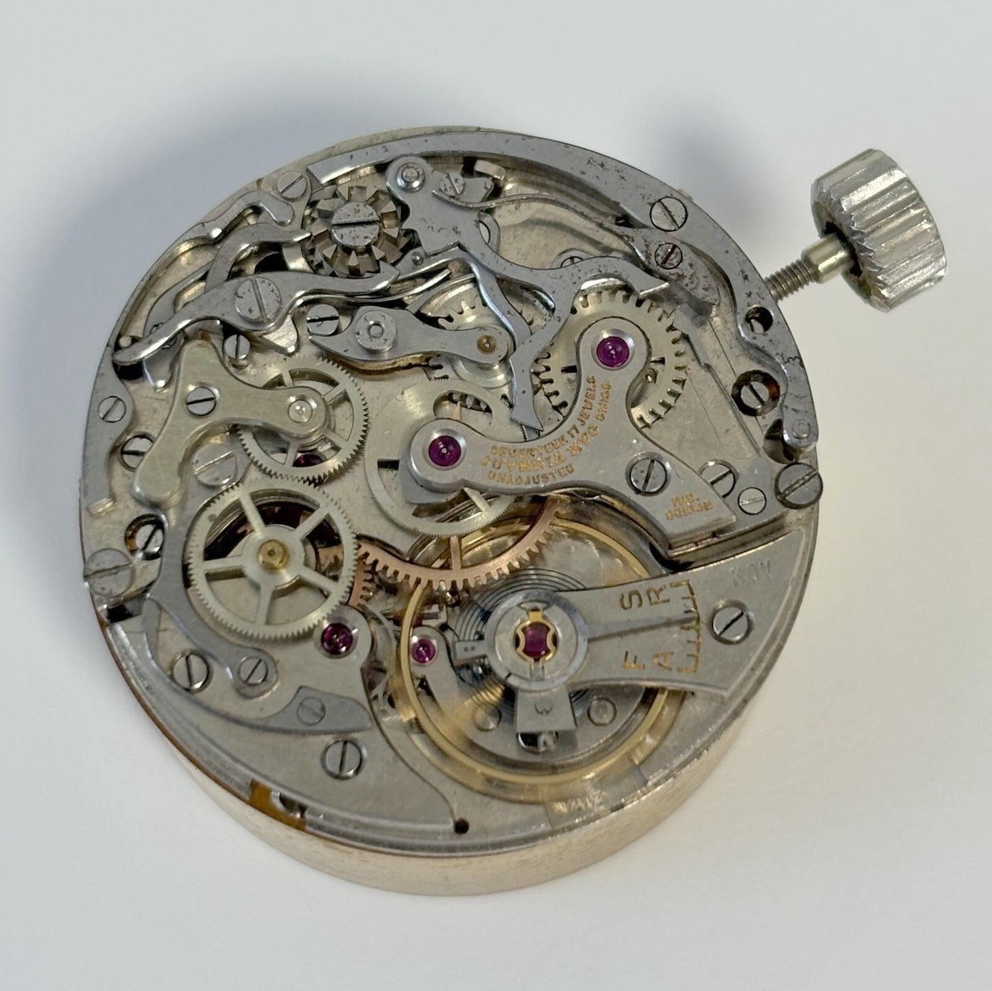 Runs & Sets Valjoux 72C Complete Movement Juvenia Parts