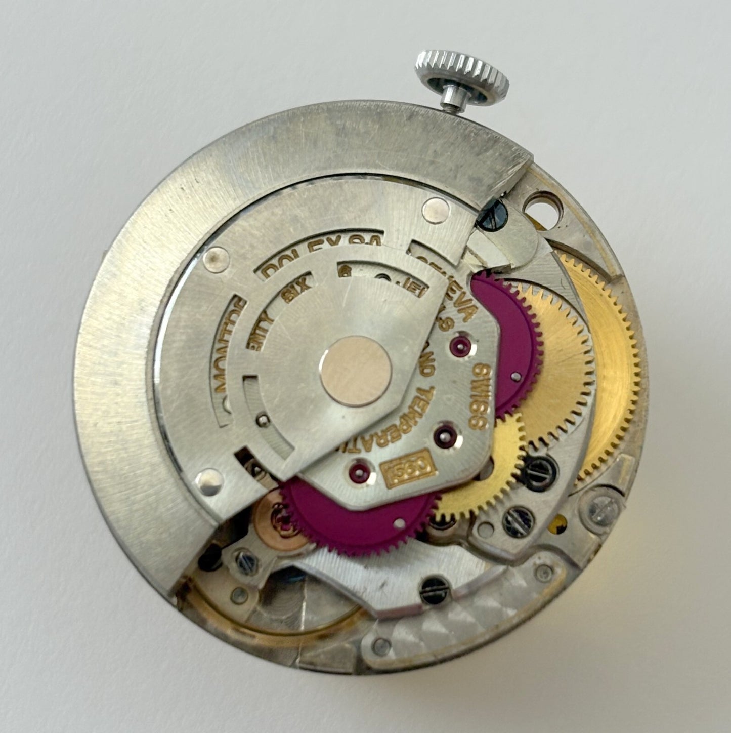 runs & sets rolex cal 1560 movement non date