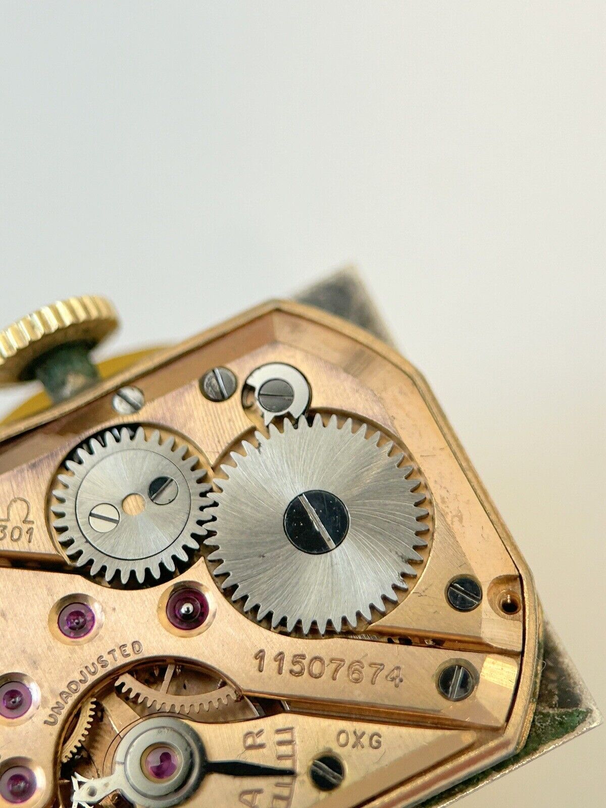 Omega Cal 301 Watch Movement Parts Balance Fork Spring Bridge 300 302 310 311 - Used Watch Parts