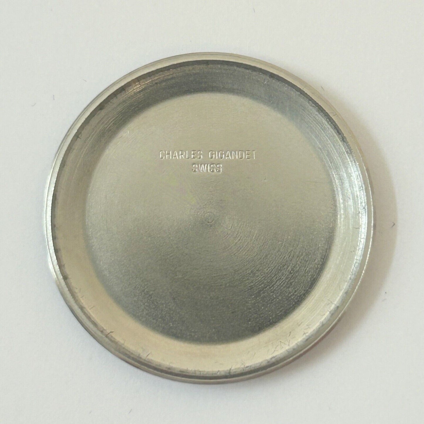 Used caseback for Wakmann chronograph triple date ref 71.1311.21 34.4mm diameter - Used Watch Parts