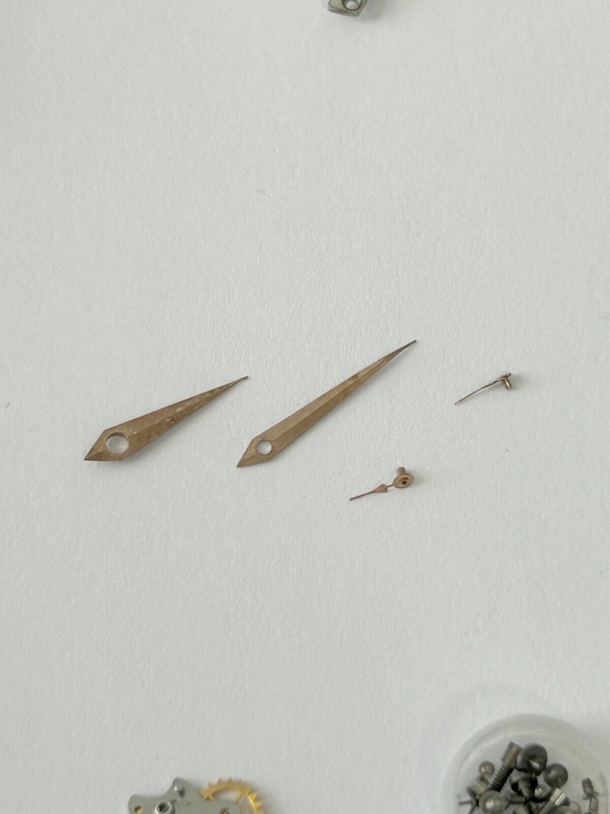 Venus Cal 175 Movement Part Balance Wheel Spring Barrel Bridge Wakmann Breitling - Used Watch Parts