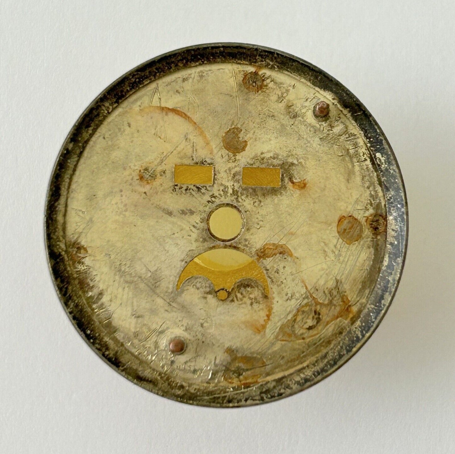 Vintage Omega 31.3mm Cosmic Triple Date Clendar Moonphase Watch Dial - Used Watch Parts