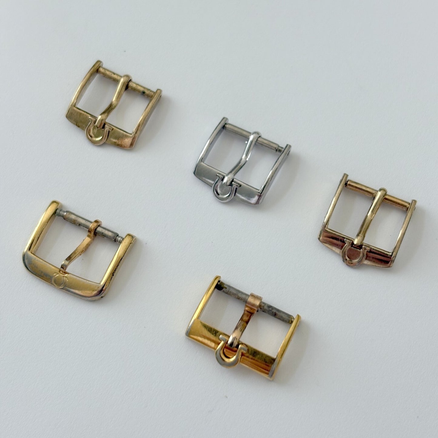 Vtg omega watch buckles 13mm 14mm 16mm