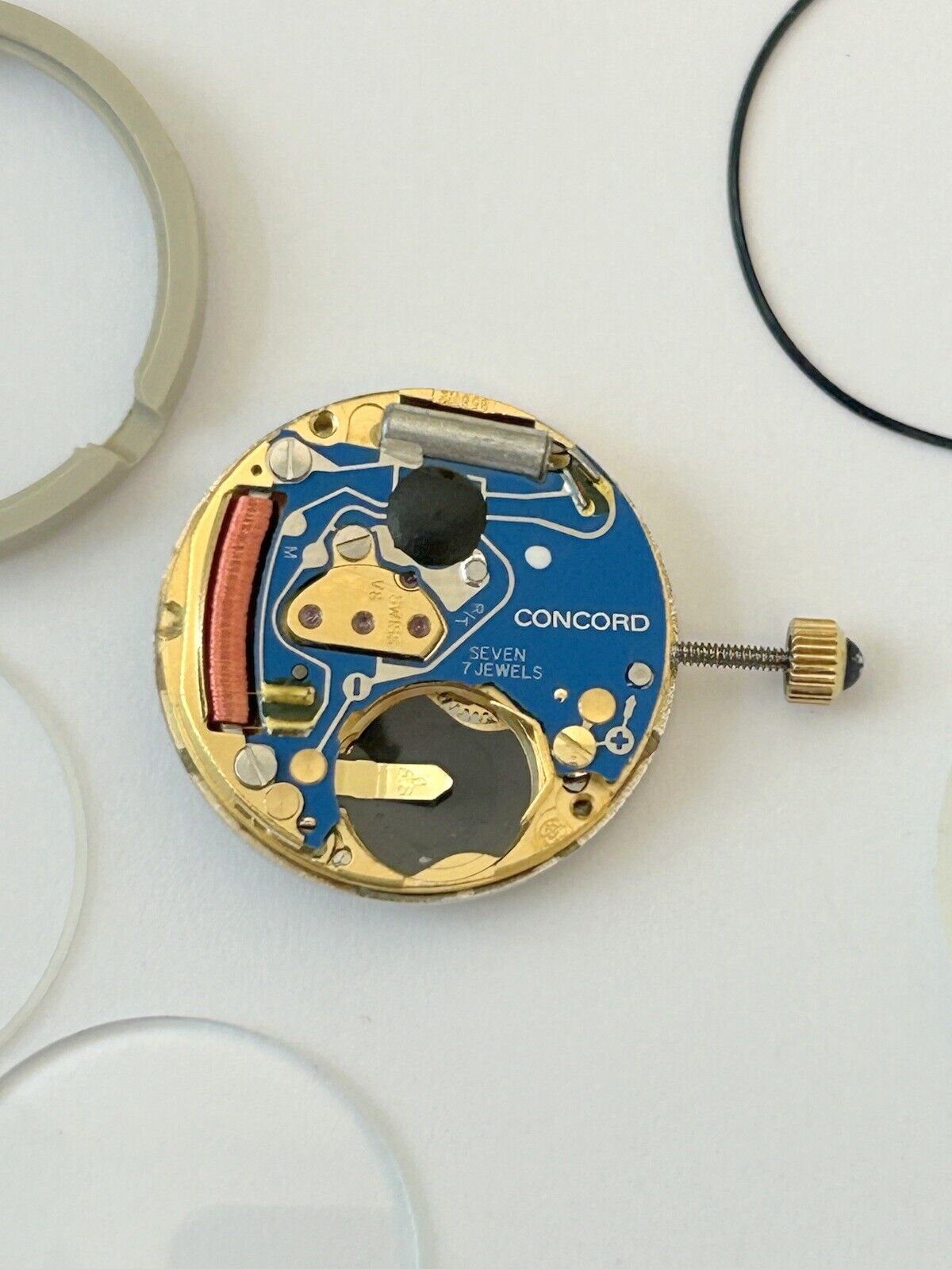 Ladies Concord ETA 956.112 Universal Geneve Polerouter Dial Omega Cal 560 parts - Used Watch Parts