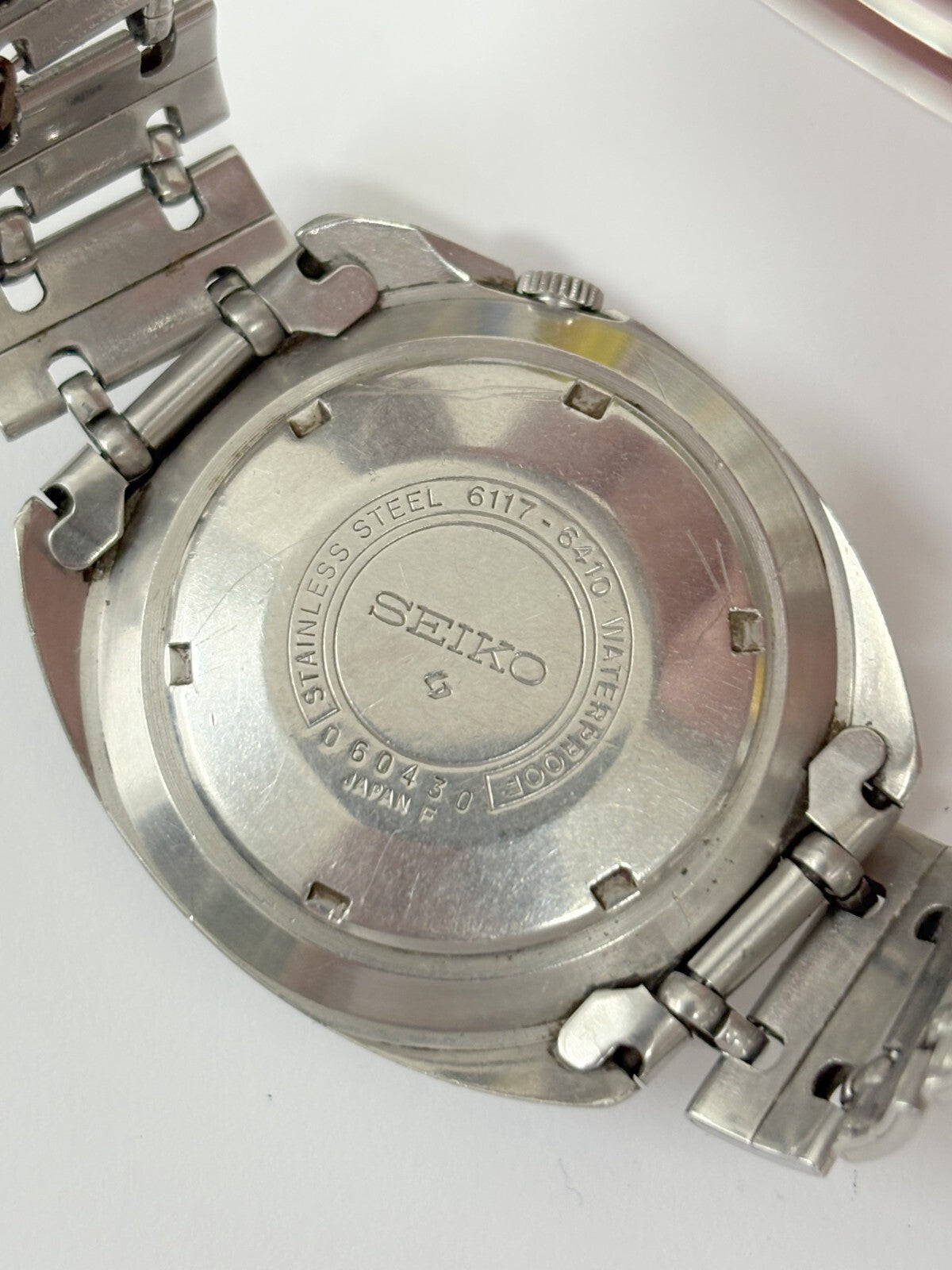 seiko 6117-6410 navigator timer watch
