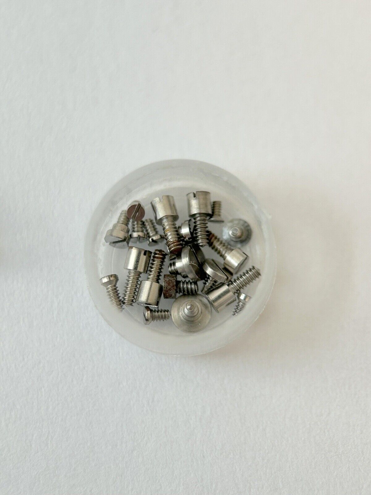 Croton Valjoux Cal 23 Chronograph Watch Movement Parts Case Bezel Balance Nivada - Used Watch Parts