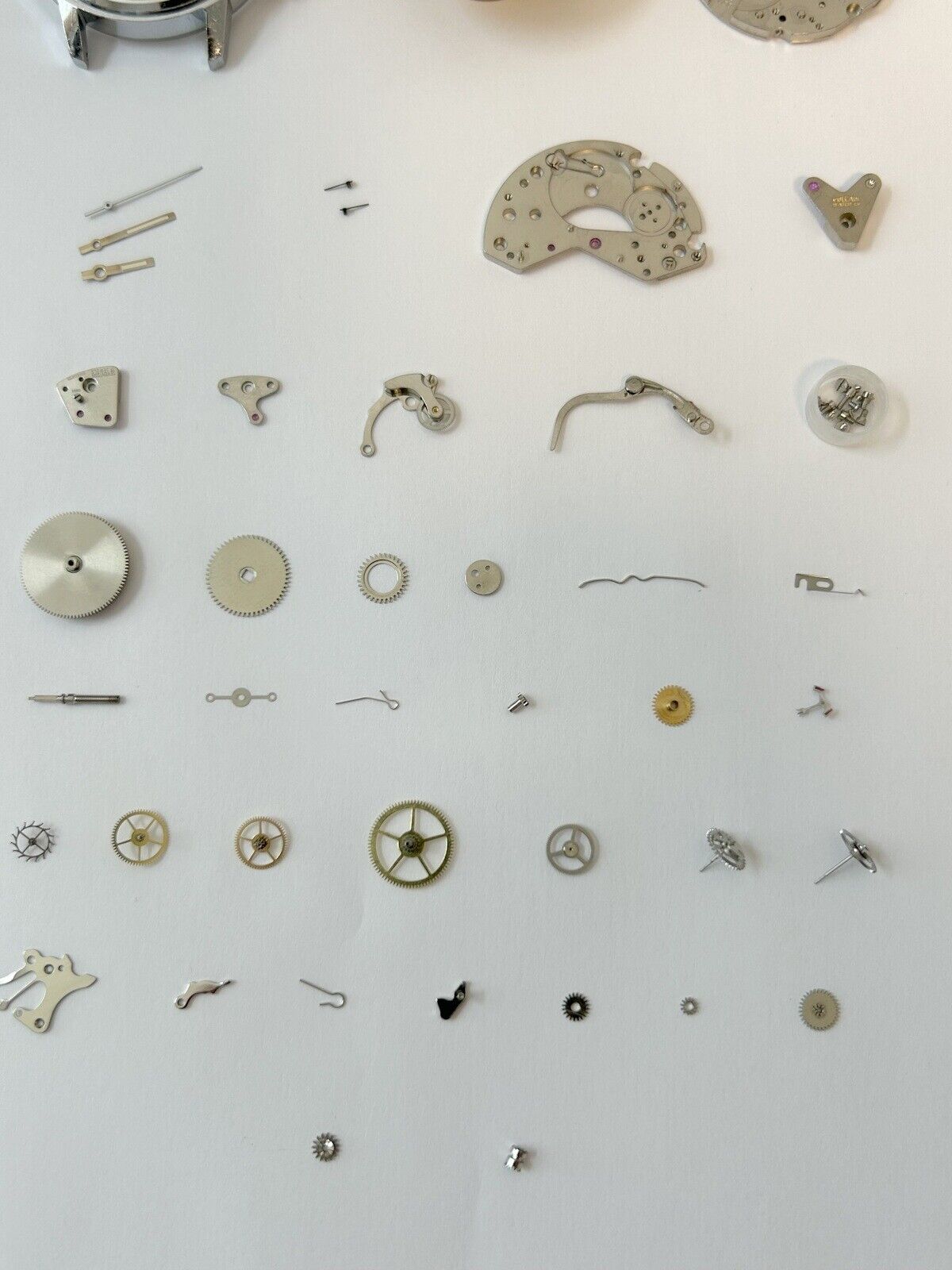 Vulcain 37mm chronograph Valjoux Cal 7733 Watch Movement Parts 7734 7736 3 - Used Watch Parts