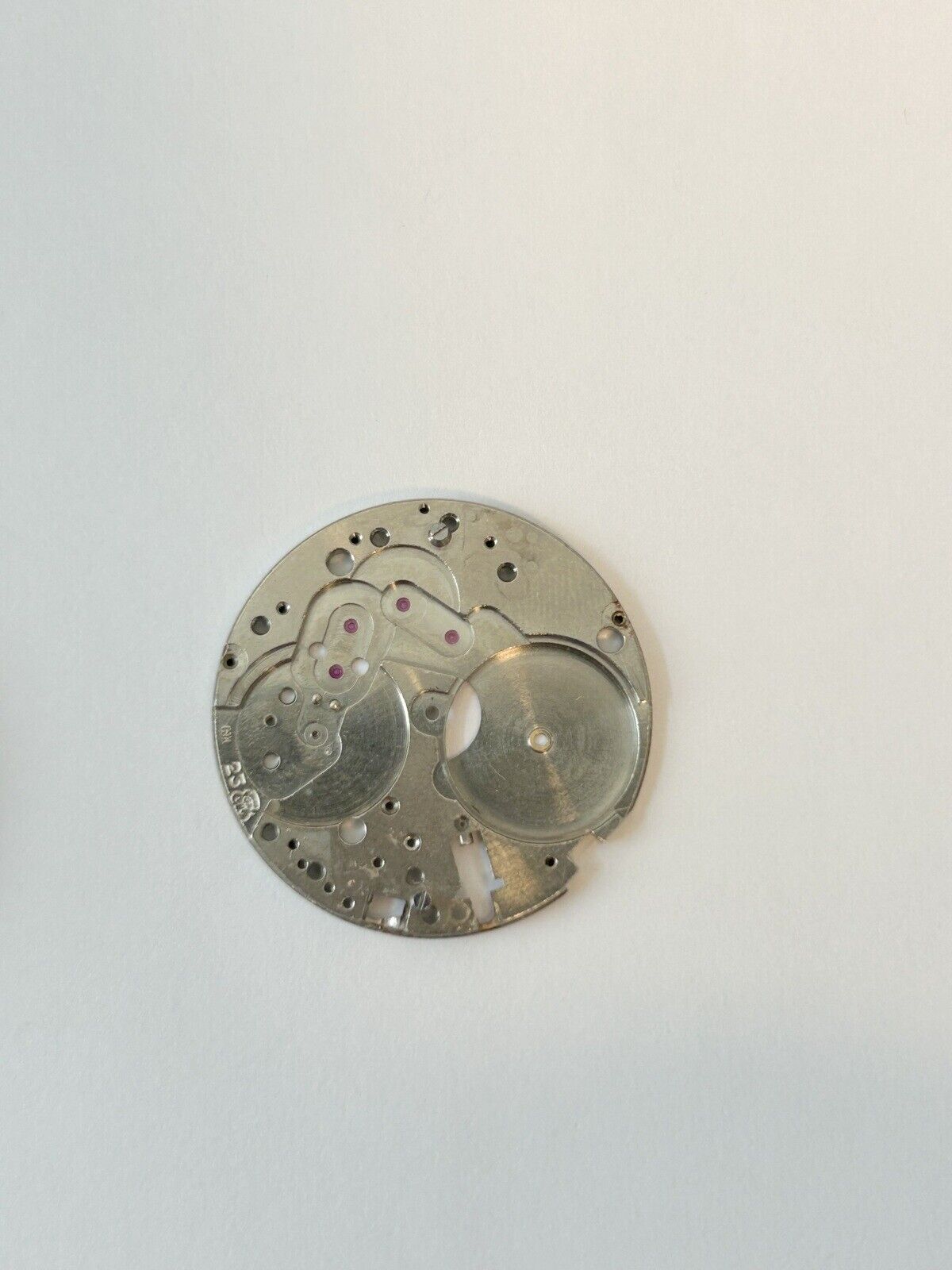 Croton Valjoux Cal 23 Chronograph Watch Movement Parts Case Bezel Balance Nivada - Used Watch Parts