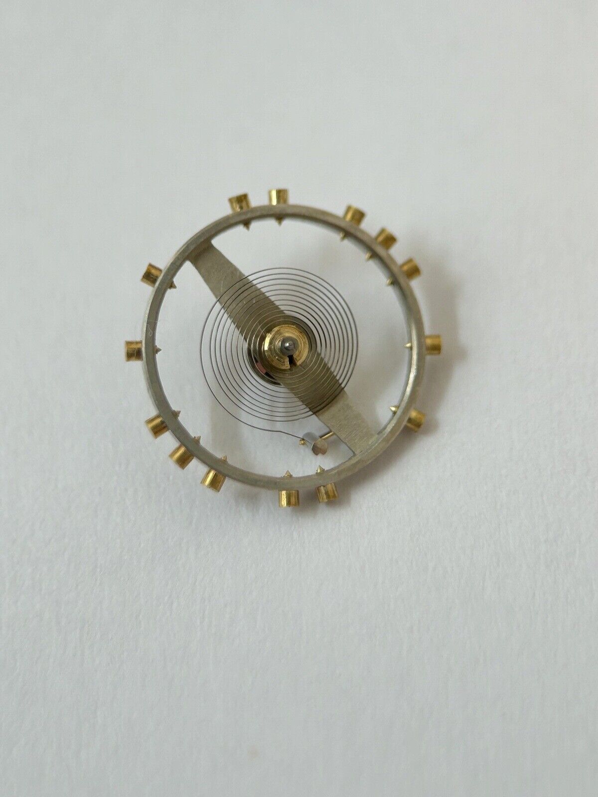 Landeron Cal 51 Chronograph Watch Movement Parts Fork Wheel Spring Bridge Hands - Used Watch Parts