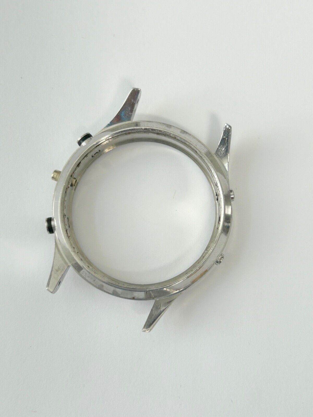 Wakmann Chronograph 71.1309.70 Part Case Pusher Dial Hand Sub Second Valjoux 730 - Used Watch Parts