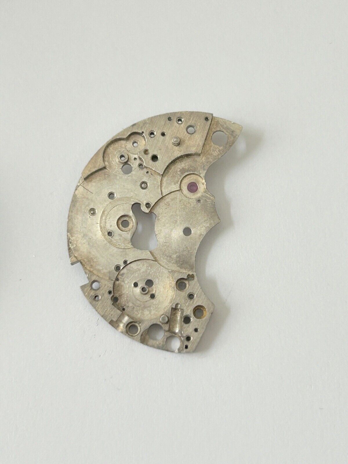 Valjoux Cal 13 (2 pusher) Movement Parts Balance Wheel Spring Barrel Bridge - Used Watch Parts