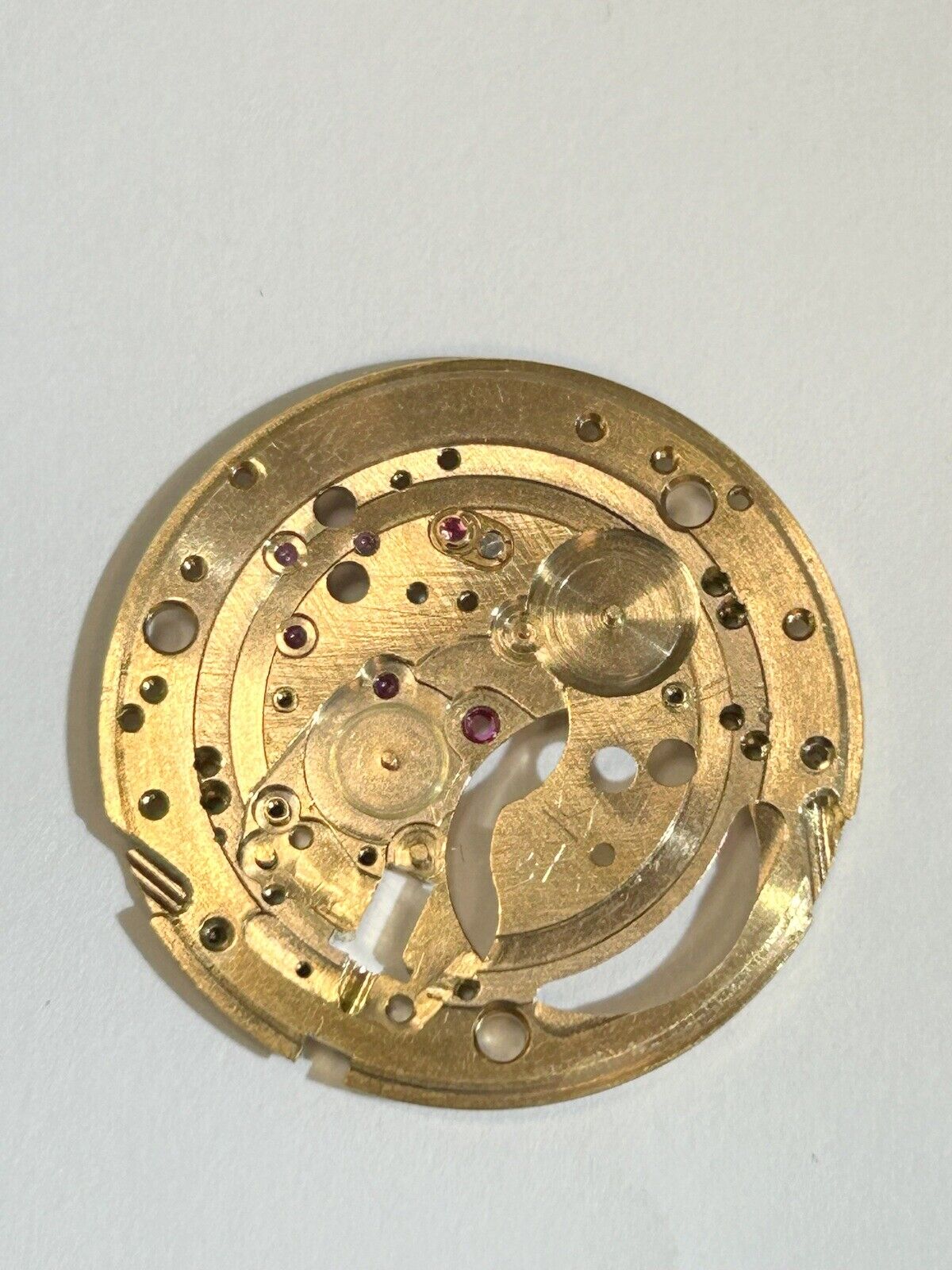 Omega Cal 560 Watch Movement Part Balance Fork Wheel Spring Bridge Desk Bezel 4 - Used Watch Parts