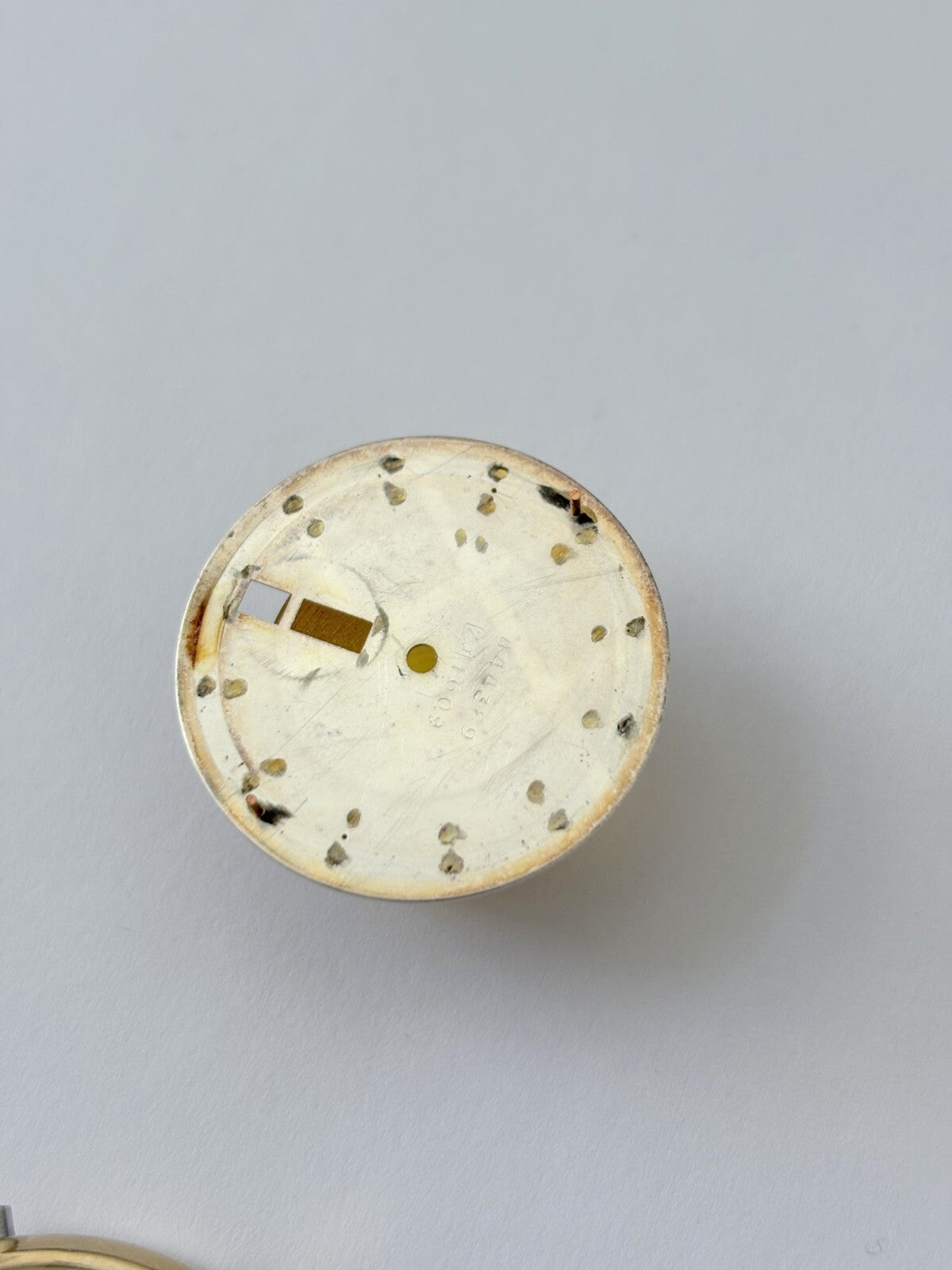 OMEGA Seamaster Deville case parts ref C6336 cal 1020 crystal hands dial watch