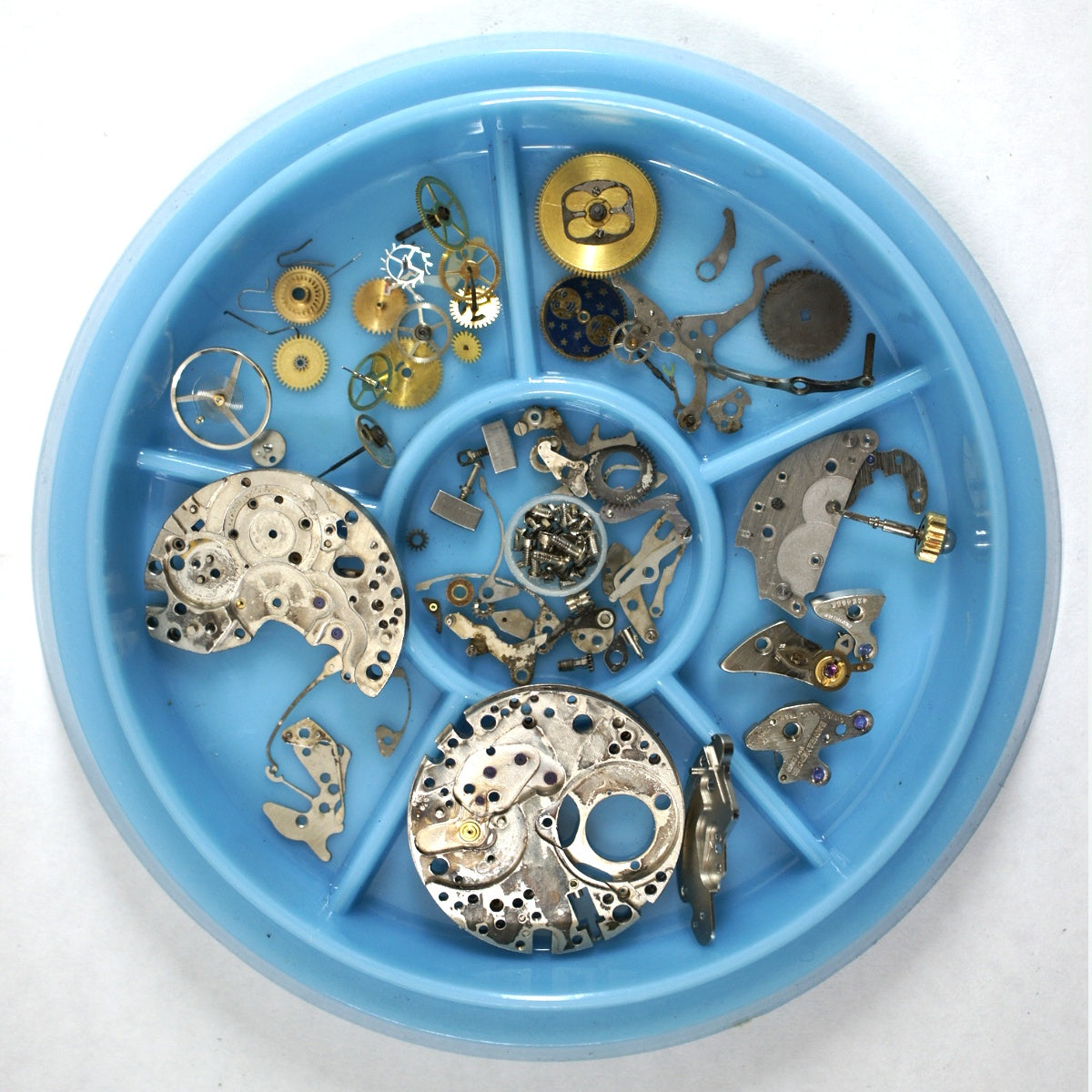 Lemania 1883 chronograph watch movement parts