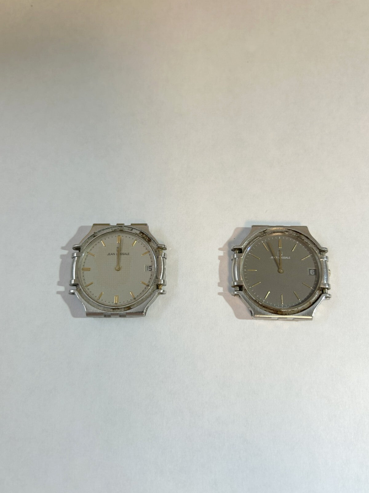PARTS/REPAIR! Jean Lassale Thalassa watch incomplete heads 7779A quartz movement