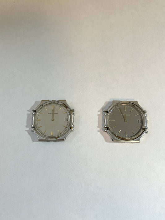 PARTS/REPAIR! Jean Lassale Thalassa watch incomplete heads 7779A quartz movement