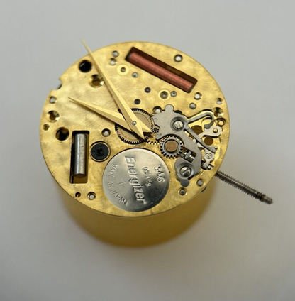 Runs & Sets ESA ETA Cal 959.001 Swiss quartz watch movement