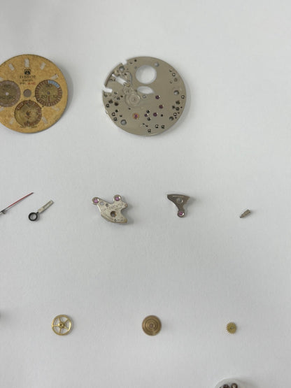 Lemania Cal 873 Watch Movement Parts Dial Case Back Hands Omega 861 Tissot 1873