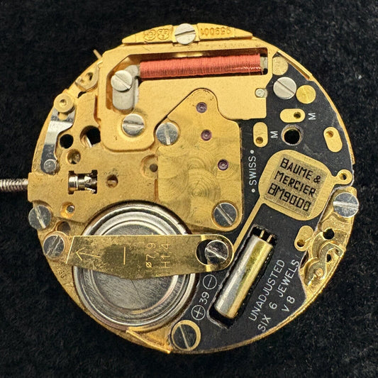 Runs & Sets ESA ETA Cal 959.001 Swiss quartz watch movement