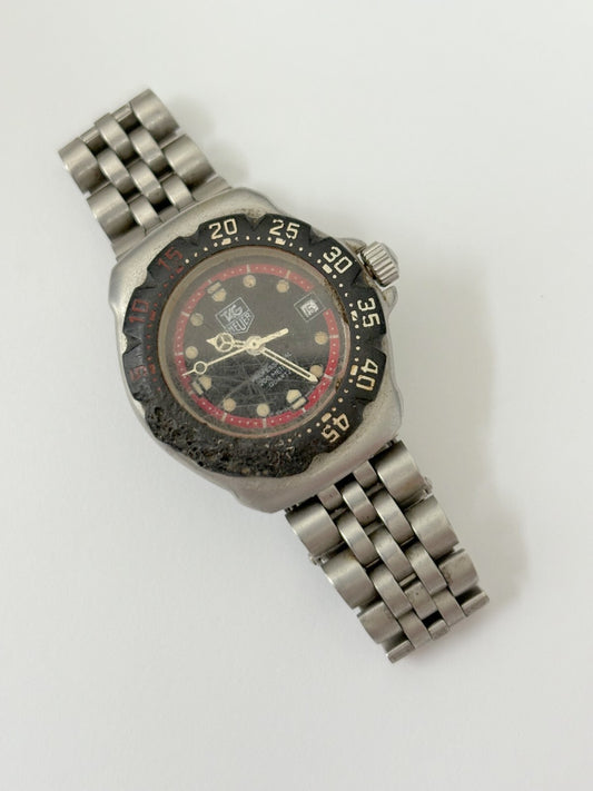 vtg ladies tag heuer formula 1 wa1414 not tested parts/repair