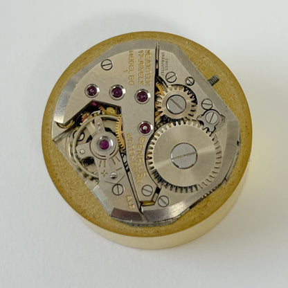 Benrus Cal BO1 Watch Parts Movement Balance Fork Wheels Spring Bridge Dial
