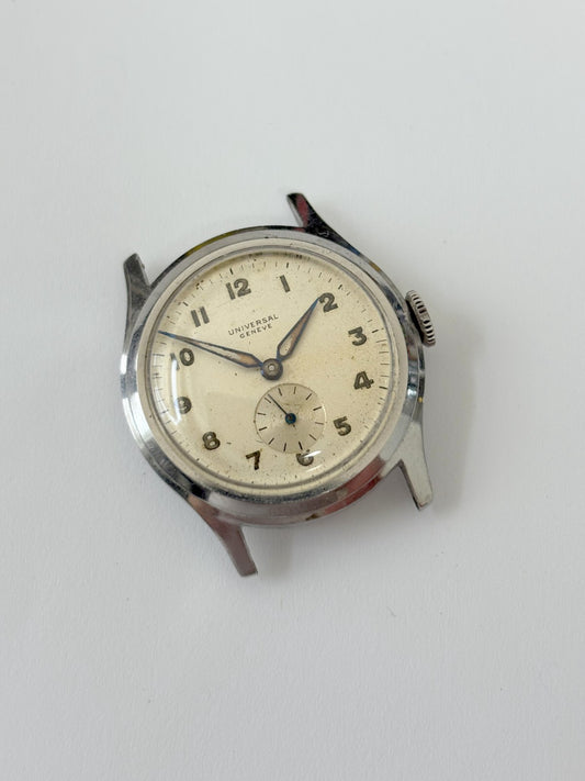 vtg universal geneve watch 30.5mm parts/repair