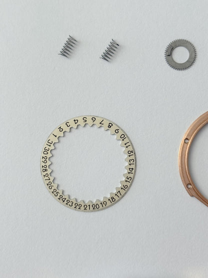 Omega Cal 353 Watch Parts Movement Balance Fork Wheel Spring 350 351 2627-7SC